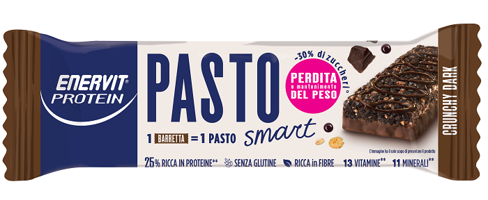 Enervit protein pasto sostitutivo crunchy dark 55 g