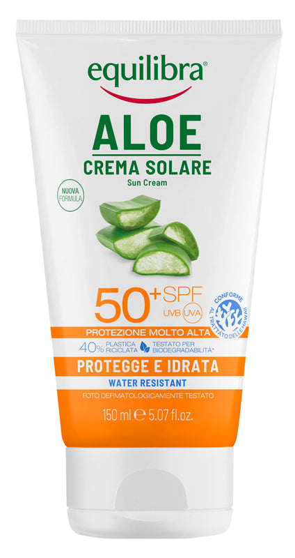 Crema solare aloe spf50+ 150 ml