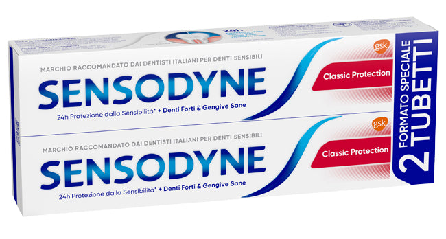 Sensodyne classico protection 2 x 75 ml