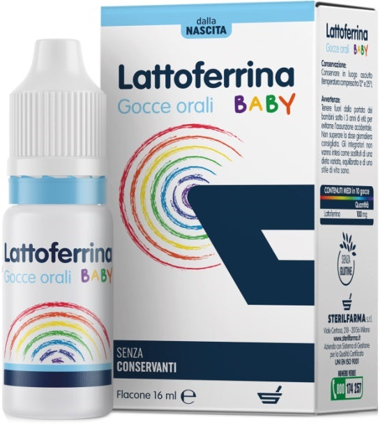 Lattoferrina baby gocce orali 16 ml