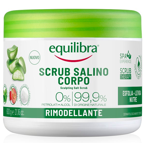 Equilibra scrub salino rimodellante 600 g