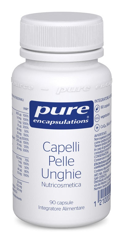 Pure encapsulations capelli pelle unghie 90 capsule