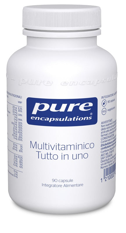 Pure encapsulations multivitaminico tutto in uno 90 capsule