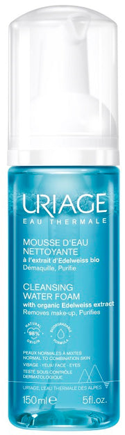 Uriage mousse d'eau nettoyante 150 ml