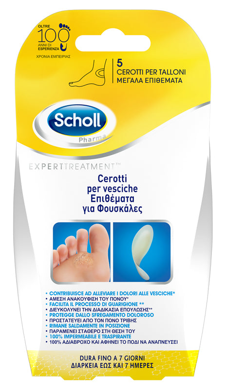 Cerotto scholl vesciche tallone 6 pezzi