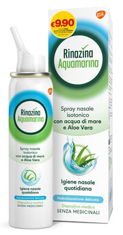 Soluzione isotonica rinazina aquamarina aloe delicata promo 100 ml