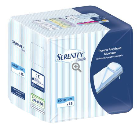 Traversa serenity classic traversa super 60x60 cm 30 pezzi