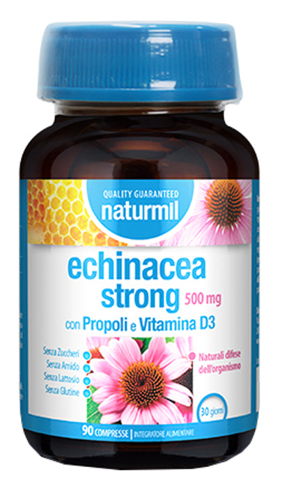 Naturmil echinacea strong 500 mg 90 compresse