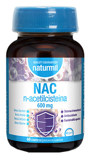 Naturmil nac n-acetilcisteina 600 mg 60 compresse