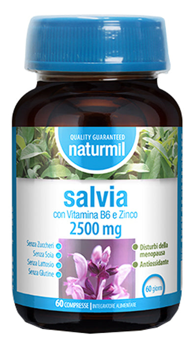 Naturmil salvia 2500 mg 60 compresse