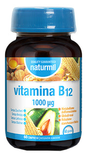 Naturmil vitamina b12 1000 mcg 60 compresse