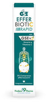Gse efferbiotic rapid 20 compresse
