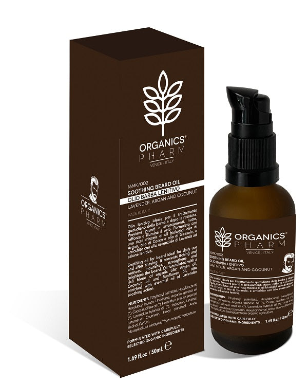 Organics pharm soothing beard oil 50 ml