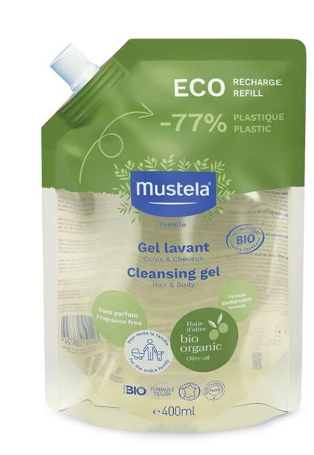 Mustela gel bio refill 400 ml