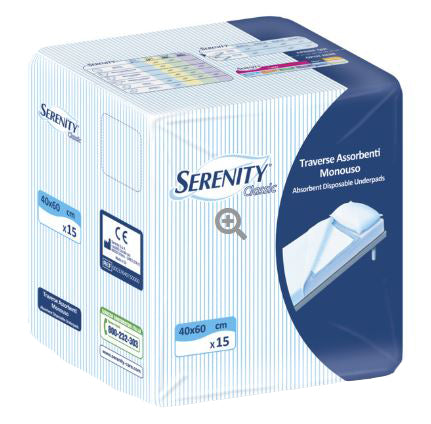 Traversa serenity classic super 40x60 cm 30 pezzi