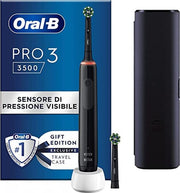 Oral-b pro 3 black spazzolino elettrico + 2 refill