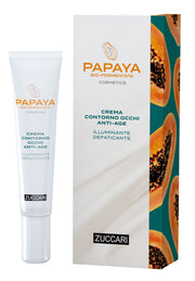 Papaya cosmetics crema contorno occhi anti-age illuminante defaticante 18 ml