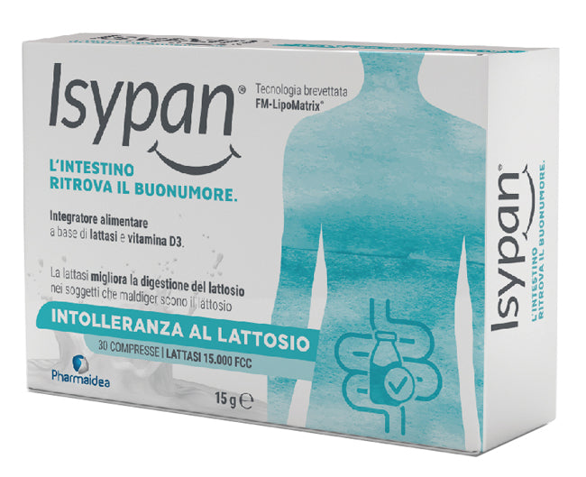 Isypan intolleranza lattosio 30 compresse