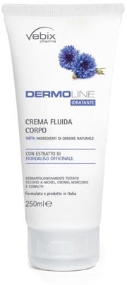 Vebix dermoline crema fluida corpo fiordaliso 250 ml