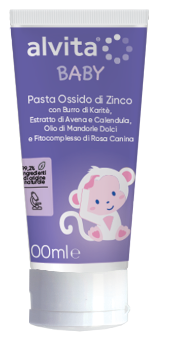 Alvita baby pasta ossido di zinco 100 ml