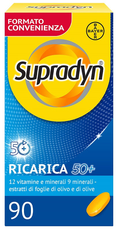 Supradyn ricarica 50+ 90 compresse rivestite