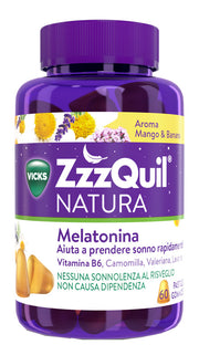 Zzzquil natura mango & banana 60 pastiglie gommose