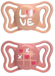 Chicco succhietto light rosa silicone 16-36m 2 pezzi