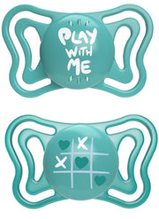 Chicco succhietto light azzurro silicone 16-36m 2 pezzi