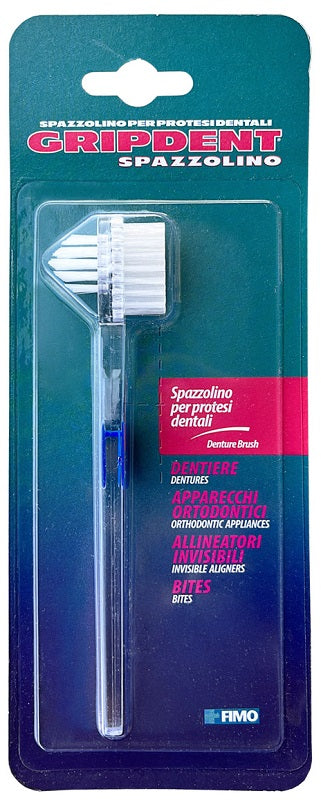 Gripdent spazzolino per protesi dentali
