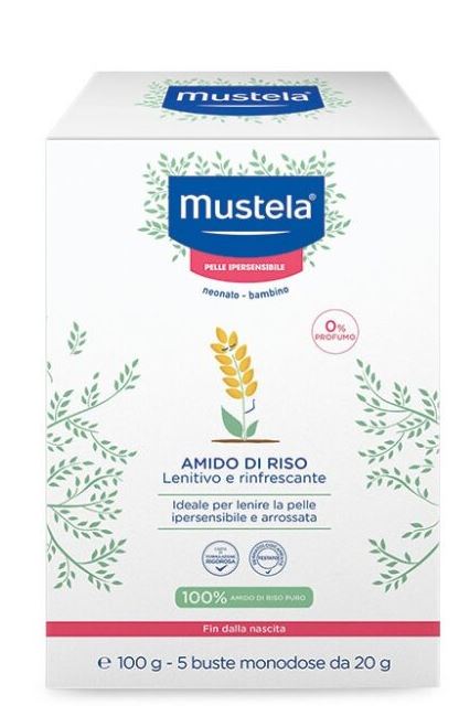 Mustela amido di riso 100 g