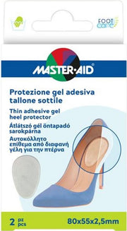 Protezione adesiva master-aid footcare sottile tallone 2 pezzi f5