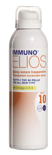 Immuno elios spray solare trasparente spf 10 150 ml