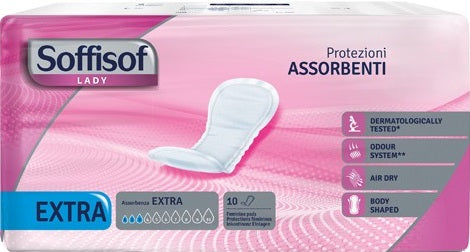 Pannolone per incontinenza sagomato soffisof lady extra 10 pezzi