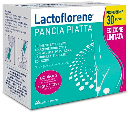 Lactoflorene pancia piatta special pack 30 bustine