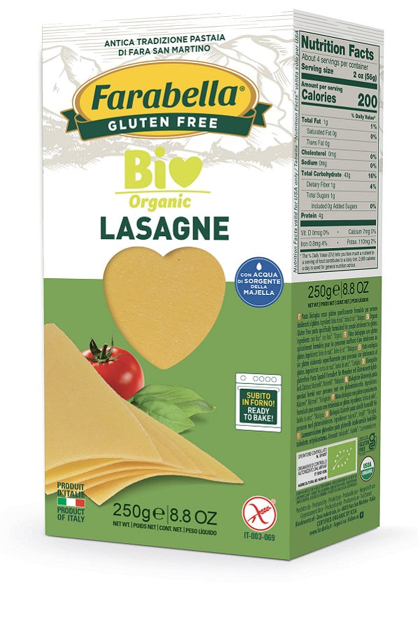 Farabella lasagna bio 250 g
