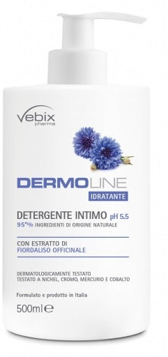 Vebix dermoline fiordaliso deterg.intimo 500 ml