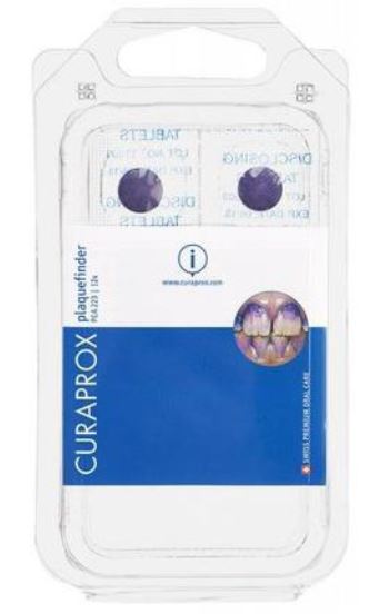 Curaprox pastiglie rivela placca 12 pezzi