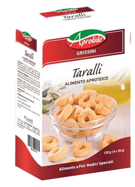 Aprotide grissini taralli 4 pezzi da 30 g