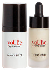 Yoube cosmetics anima day and night treatment crema spf50 30 ml + siero viso riparatore 15 ml