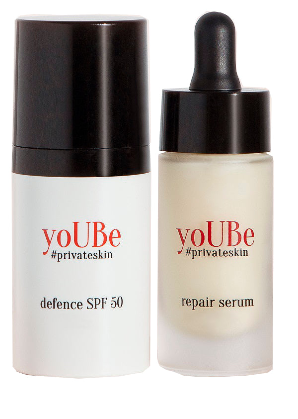 Yoube cosmetics anima day and night treatment crema spf50 30 ml + siero viso riparatore 15 ml