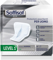 Pannolone per incontinenza sagomato soffisof men level 1 12 pezzi