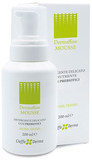 Dermaffine mousse detergente delicato e nutriente con prebiotici 200 ml