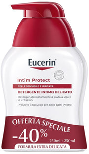 Eucerin bipacco ph5 detergente intimo 250 ml + 250 ml