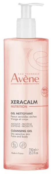 Avene xeracalm nutrition gel detergente 750 ml