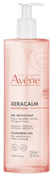 Avene xeracalm nutrition gel detergente 750 ml