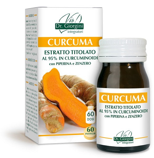 Curcuma estratto titolato 95% curcuminoidi 60 pastiglie