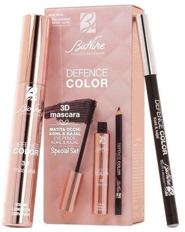 Defence color special set occhi mascara 3d + matita khol & kajal