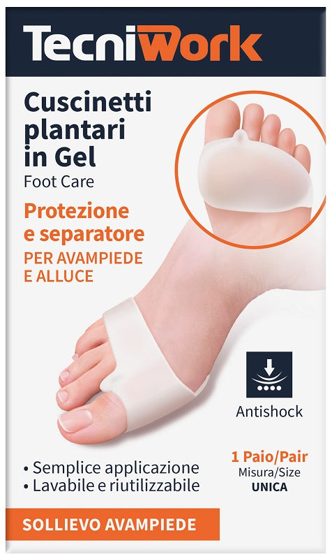 Protezione avampiede/alluce gel