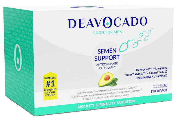 Deavocado semen support uomo 30 stickpack