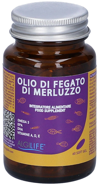 Olio fegato merluzzo 60 softgel